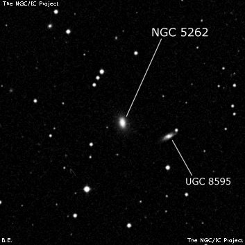 NGC 5262 - галактика. Описание NGC 5262:, Галактика в созвездии Малая Медведица