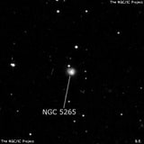 NGC 5265 - спиральная галактика с баром. Описание NGC 5265:, Галактика в созвездии Гончие Псы