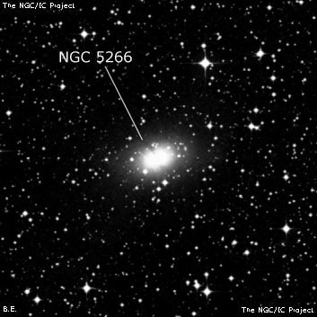 NGC 5266 - галактика. Описание NGC 5266:, Галактика в созвездии Центавр