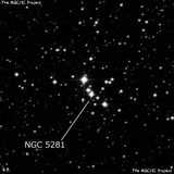 NGC 5281 - рассеянное скопление звёзд. Описание NGC 5281:, Рассеянное скопление в созвездии Центавр