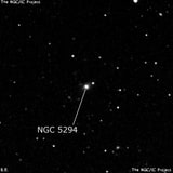 NGC 5294 - эллиптическая галактика. Описание NGC 5294:, Галактика в созвездии Большая Медведица