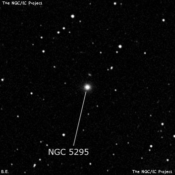 NGC 5295 - галактика. Описание NGC 5295:, Галактика в созвездии Жираф