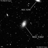 NGC 5302 - спиральная галактика с баром. Описание NGC 5302:, Галактика в созвездии Центавр