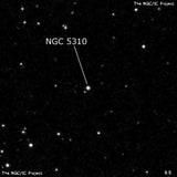 NGC 5310 - одиночная звезда. Описание NGC 5310:, Двойная звезда в созвездии Дева