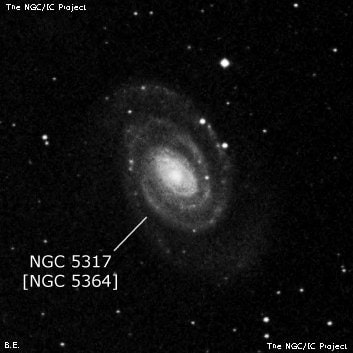 NGC 5317 - галактика. Описание NGC 5317:, Галактика в созвездии Дева