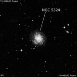 NGC 5324 - спиральная галактика. Описание NGC 5324:, Галактика в созвездии Дева