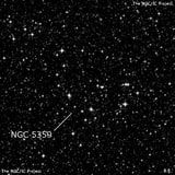 NGC 5359 - рассеянное скопление звёзд. Описание NGC 5359:, Рассеянное скопление в созвездии Циркуль
