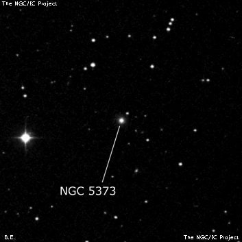 NGC 5373 - галактика. Описание NGC 5373:, Галактика в созвездии Дева