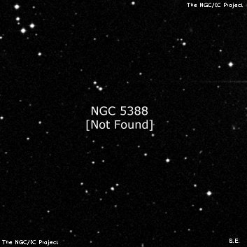 NGC 5388 - по указанным Генри Дрейером координатам, объект повторно не найден; . Описание NGC 5388:, Объект глубокого космоса в созвездии Дева