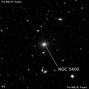 NGC 5400 - галактика. Описание NGC 5400:, Галактика в созвездии Дева
