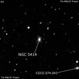NGC 5414 - галактика. Описание NGC 5414:, Галактика в созвездии Волопас