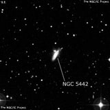 NGC 5442 - спиральная галактика. Описание NGC 5442:, Галактика в созвездии Дева