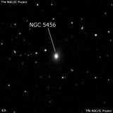 NGC 5456 - линзовидная галактика. Описание NGC 5456:, Галактика в созвездии Волопас