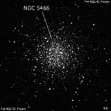 NGC 5466 - шаровое скопление звёзд. Описание NGC 5466:, Шаровое скопление в созвездии Волопас