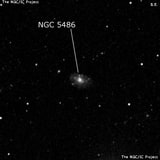 NGC 5486 - галактика. Описание NGC 5486:, Галактика в созвездии Большая Медведица