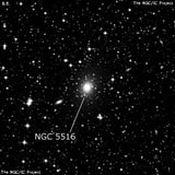 NGC 5516 - галактика. Описание NGC 5516:, Галактика в созвездии Центавр