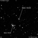 NGC 5535 - галактика. Описание NGC 5535:, Галактика в созвездии Волопас