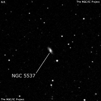 NGC 5537 - галактика. Описание NGC 5537:, Галактика в созвездии Дева