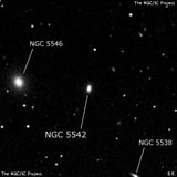 NGC 5542 - галактика. Описание NGC 5542:, Галактика в созвездии Волопас