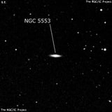 NGC 5553 - спиральная галактика. Описание NGC 5553:, Галактика в созвездии Волопас