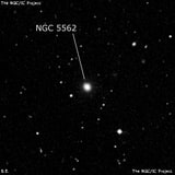 NGC 5562 - спиральная галактика. Описание NGC 5562:, Галактика в созвездии Волопас