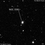 NGC 5581 - галактика. Описание NGC 5581:, Галактика в созвездии Волопас
