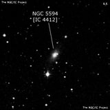 NGC 5594 - спиральная галактика. Описание NGC 5594:, Галактика в созвездии Волопас