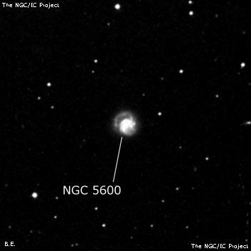 NGC 5600 - спиральная галактика. Описание NGC 5600:, Галактика в созвездии Волопас