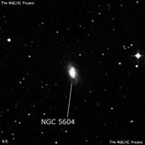 NGC 5604 - спиральная галактика. Описание NGC 5604:, Галактика в созвездии Дева