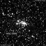 NGC 5606 - рассеянное скопление звёзд. Описание NGC 5606:, Рассеянное скопление в созвездии Центавр