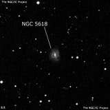 NGC 5618 - спиральная галактика с баром. Описание NGC 5618:, Галактика в созвездии Дева