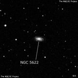 NGC 5622 - спиральная галактика. Описание NGC 5622:, Галактика в созвездии Волопас