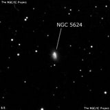 NGC 5624 - галактика. Описание NGC 5624:, Галактика в созвездии Волопас