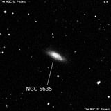 NGC 5635 - спиральная галактика. Описание NGC 5635:, Галактика в созвездии Волопас