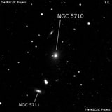 NGC 5710 - эллиптическая галактика. Описание NGC 5710:, Галактика в созвездии Волопас