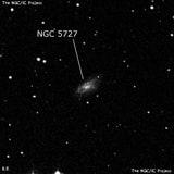 NGC 5727 - спиральная галактика. Описание NGC 5727:, Галактика в созвездии Волопас