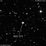 NGC 573 - галактика. Описание NGC 573:, Галактика в созвездии Андромеда