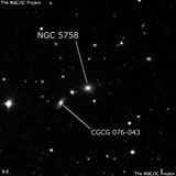 NGC 5758 - галактика. Описание NGC 5758:, Галактика в созвездии Волопас