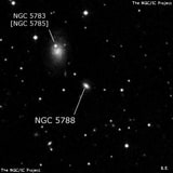 NGC 5788 - спиральная галактика. Описание NGC 5788:, Галактика в созвездии Волопас