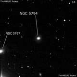 NGC 5794 - спиральная галактика. Описание NGC 5794:, Галактика в созвездии Волопас