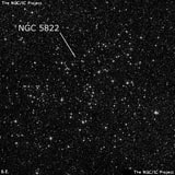 NGC 5822 - рассеянное скопление звёзд. Описание NGC 5822:, Рассеянное скопление в созвездии Волк