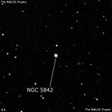 NGC 5842 - галактика. Описание NGC 5842:, Галактика в созвездии Волопас