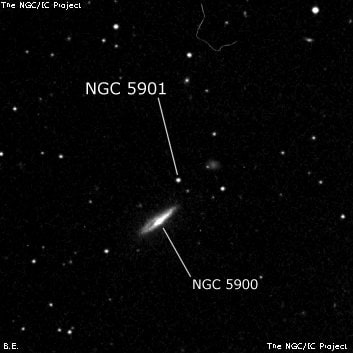 NGC 5901 - одиночная звезда. Описание NGC 5901:, Двойная звезда в созвездии Волопас