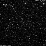 NGC 5925 - рассеянное скопление звёзд. Описание NGC 5925:, Рассеянное скопление в созвездии Наугольник