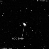 NGC 5939 - галактика. Описание NGC 5939:, Галактика в созвездии Малая Медведица