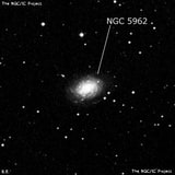 NGC 5962 - спиральная галактика. Описание NGC 5962:, Галактика в созвездии Змея