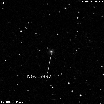 NGC 5997 - галактика. Описание NGC 5997:, Галактика в созвездии Змея
