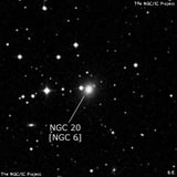 NGC 20 - галактика. Описание NGC 20:, Объект глубокого космоса в созвездии Андромеда