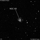 NGC 60 - спиральная галактика. Описание NGC 60:, Галактика в созвездии Рыбы