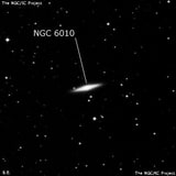 NGC 6010 - линзовидная галактика. Описание NGC 6010:, Галактика в созвездии Змея